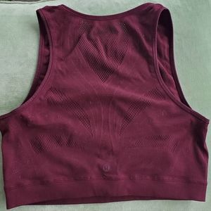 Lululemon mesh yoga bra